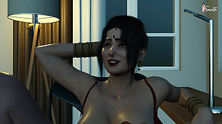 Horny Indian Stepmom Seduces Innocent Stepson & Takes His Huge Cock Deep Inside