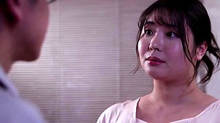 Lustful japanese bombshell shows off her big boobs