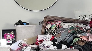 Amazingly Beautiful Big Ass Big Tits All Natural Beauty Cute Real Nurse Flashes Her Pussy and Ass in Naked Try on Haul