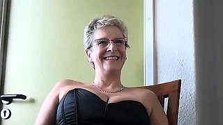 Horny grey gilf just wants a young boy to fuck