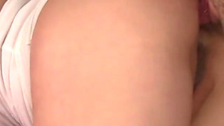 Hot masseuse Mia Rider sucks on huge cock and masturbates