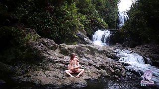 Amateur blonde teen casi james outdoor hardcore pounding