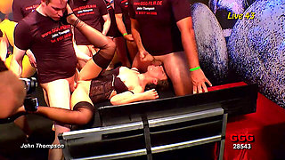 Ggg John Thompson Shows Young, Very Horny, and Slim MILFs in a Gang Bang