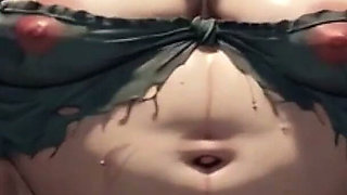 Pregnant BBW Slave in Rope Bondage - Desperate for Creampie Gangbang