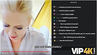 Martin Spell And Vikki Fox - Teacher Masturbates Without Knowing That Student Peeps On Her