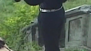 German BDSM - Slap ass anal outdoor