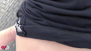 Real Public Assfuck... Horny Blonde Fucked!!