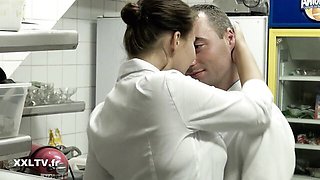 Girlie's stockings action by XXL