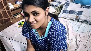 Indian Mallu Real Life Bhabhi Blowjob To Pussy Fucking