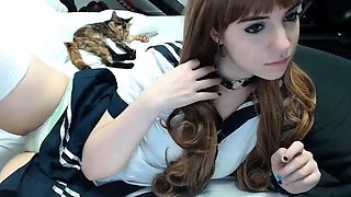 Hot amateur webcam teen masturbates for their fans