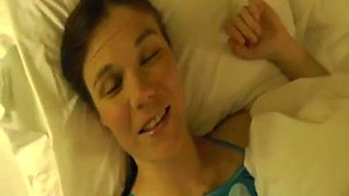 Skinny teen playing with a big dick to a: Blowjob, Amateur  Eporner Porn