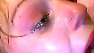 Cum!! Hard Blonde Swallowing Properly