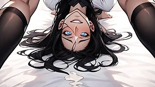 Ai Generated Hentai Compilation 6 - Cartoon Blowjob & Creampie Sex with BBC Deep Throating