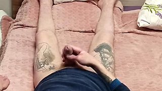 Stepmom Catches Me Masturbating, Makes Me Cum in Her Mouth and Swallows Every Drop