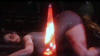 The Eternal Goddess Glow: 3D Curves - 3D Animation Hentai