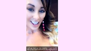 Cherie Deville Fucks her New neighbor in the U Haul while