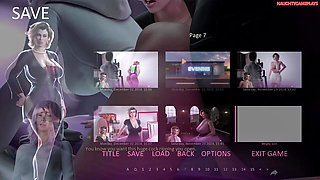 Apocalust - Threesome Fucking With Two Sexy Sluts, Two Beautiful tight asses gets fucked - 3D Porn Games