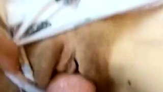 Fishing Girl Gangbanged by the Crew - Brunette MILF