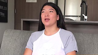 LATINA BBW cheated on her boyfriend