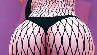 Hinata Hyouga with Naruto in POV Doggy