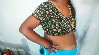 Indian Tamil Village Beauty Aunty Hot Romance