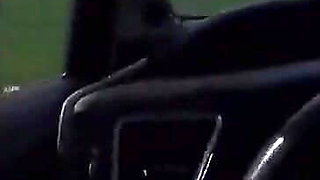 Old Man Picks up Cheerleading Teen at the Park and Gets Head