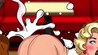 American MILF 4: Married Sluts at Work. Cartoon Compilation
