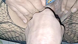 Desi Indian Hotwife Noorpreet Fingering Her Wet Pussy With Vibrator - Cuckold Husband Watches