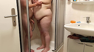Hot Shower Moment, I Soap Her Whole Body