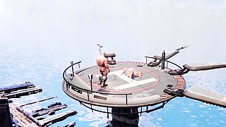 S.Storm special Power - 3D Futa Superheroine Animation