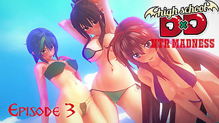 Akeno and Rias Surprise Me Whit a Double Blowjob - Dxd Ntr Madness Series