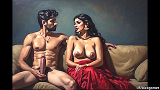 Sex with my boss wife, hot sexy looking indian cheating wife as she is not satisfied by her husband