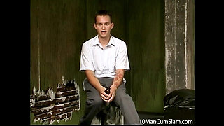 Movie From Holly Hollywood of 10 Man Cum Slam