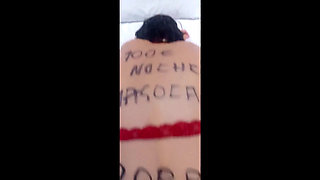 Mature Spanish woman Natalia being whipped, fucked and humiliated like a good sex slave