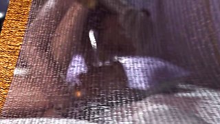 Big Tits Blonde Shemale Strokes Massive Cock in BDSM Play