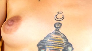 Real amateur teen fucks while babes watch