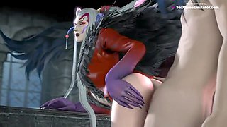 Huge hentai, girl cock, man-meat