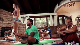 Lilith Grace Yoga MILF Gangbang Anal DP with Multiple Guys