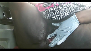 Masturbating with Dildo in My Car