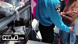 Stepmom And Her Stepdaughter Suck Security Guards Dick To Avoid Jail On Stepmothers Day With Ryan Mclane, Harper Hill And Nikki Nicole