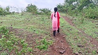 Indian Desi Movie - Bhabhi From the Village Had Come to the Forest to Use the Bathroom. I Had Come to the Same Forest with Bike.