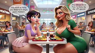 Stepmother's Secret Cravings Ignite Our Wild Passionate Lesbian Romance Forever (AI generated)