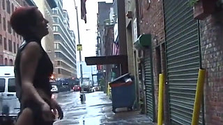 Horny dominatrix babes find slut with massive tits while getting nipples clamped - (Video has no audio but music)