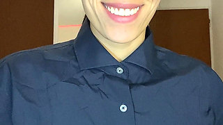 The Slutty Secretary Infallibly Relieves Her Boss's Stress