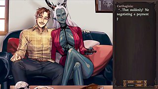 Oral fun and titty action with huge boobs