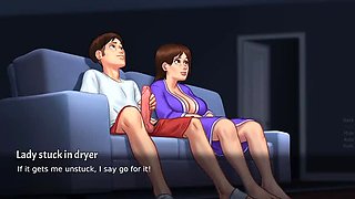 Desi Bhabi Hot Summer Saga Hentai Fuck Animation Sex