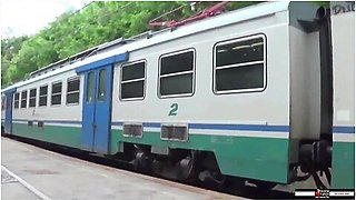 You Miss The Train, You Take The Dick With Mr Pussy Licking