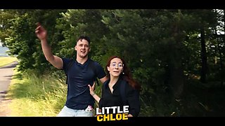 DADDY4K. Hot air and woods made her super horny ft. Little Chloe  Ridge Crix: Blowjob, Doggy  Cowgirl Porn