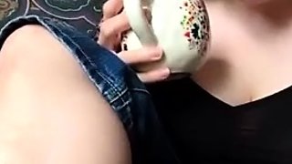 Beautiful Brunette Foot Fetish