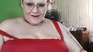 This Whores in Red N Gives Great Head N Cums on Your Cock Shes a Sneaker N a Keeper